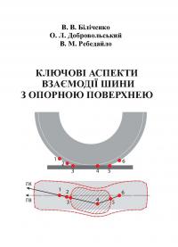 Обкладинка для Ключові аспекти взаємодії шини з опорною поверхнею