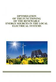 Обкладинка для Optimization of the functioning of the renewable energy sources in the local electrical systems