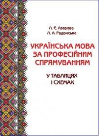 Обкладинка для Українська мова за професійним спрямуванням у таблицях і схемах