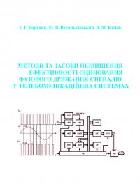 Обкладинка для Методи та засоби підвищення ефективності оцінювання фазового дрижання сигналів у телекомунікаційних системах