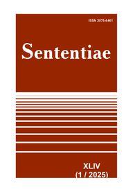 Обкладинка для SENTENTIAE, Том XLIV, № 1, 2025