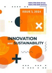 Обкладинка для Innovation and sustainability, № 3, 2024