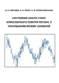 Cover for Системний аналіз стану атмосферного повітря регіону, з урахуванням впливу аномалій